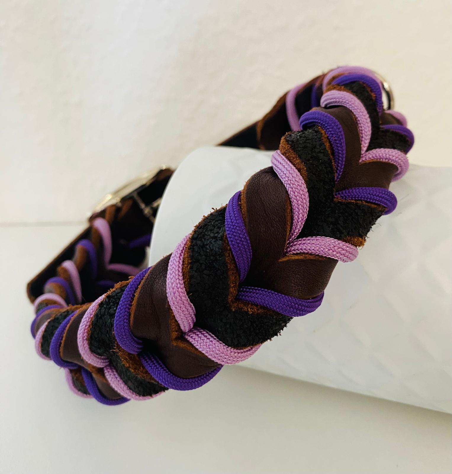 Fettleder Halsband