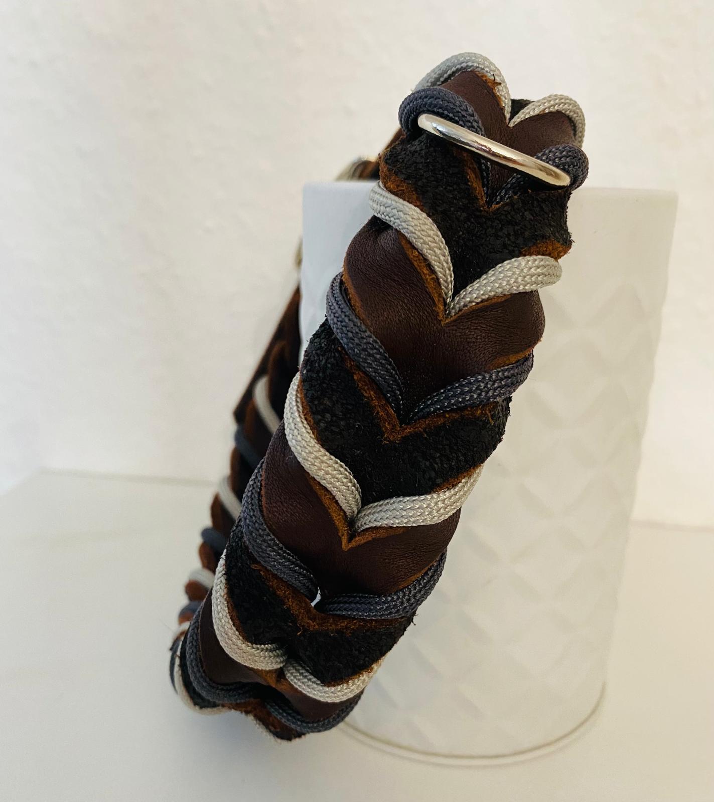 Fettleder Halsband