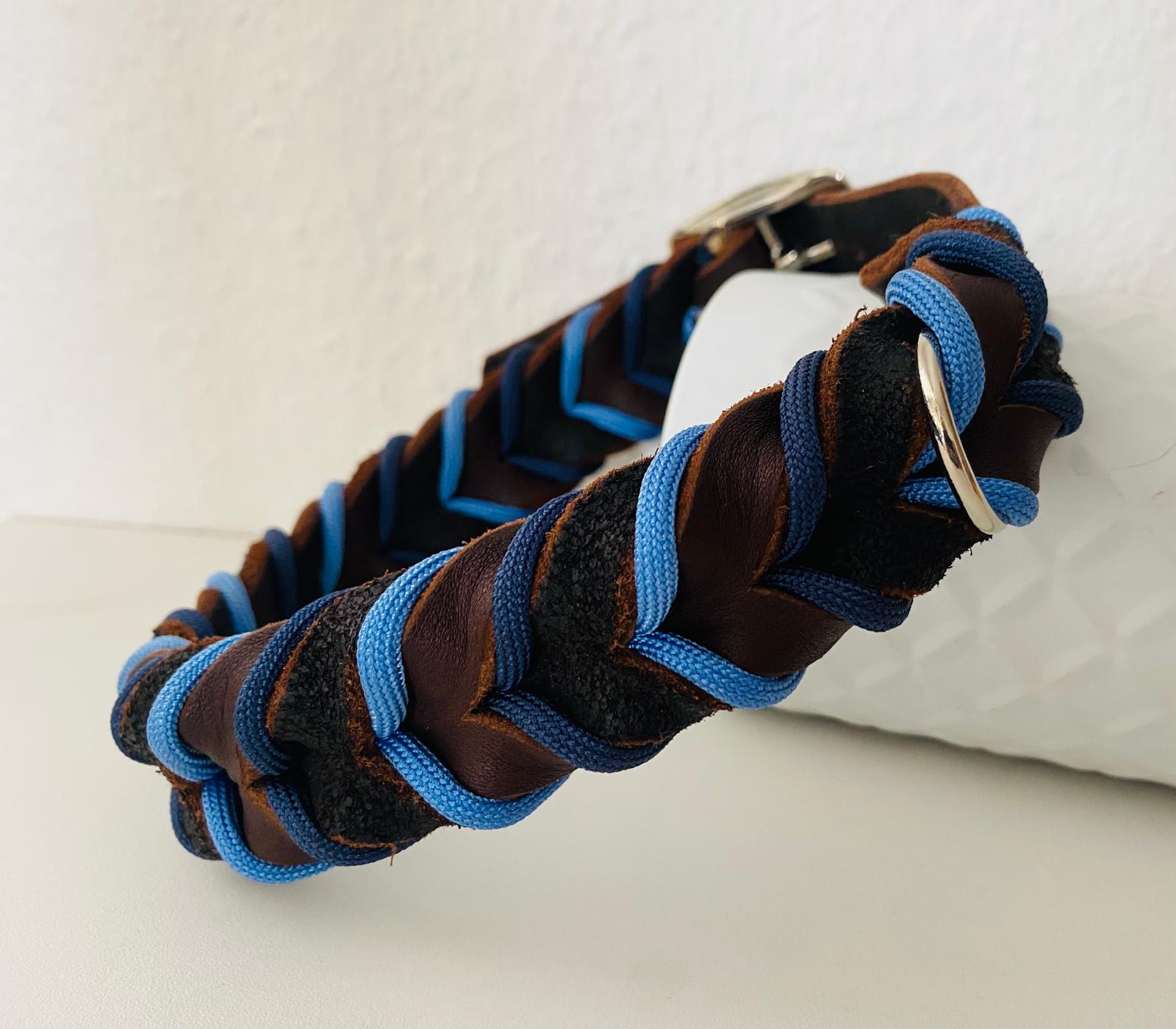 Fettleder Halsband